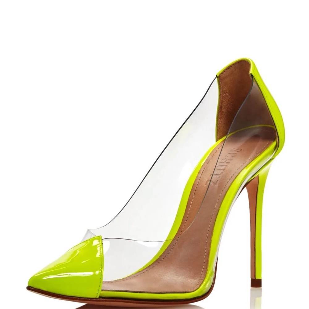SCHUYZ Neon Yellow and Clear Cendi 💛💛
